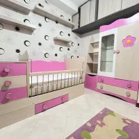 سرویس خواب کودک و نوجوان MDF وارداتی ضد خش