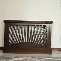 کنسول و کاور شوفاژ چوبی