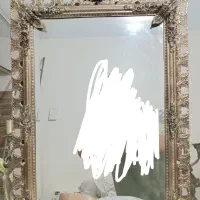 آینه شمعدان برنزی سنگین
