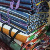 حصیر|گلیم، جاجیم، گبه|قم, چهل درخت|دیوار