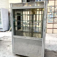 یخچال ایستاده ۱۲۰ سانتی عمق ۸۵ دوطرف نما در حد نو