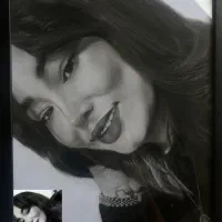 نقاشی و طراحی چهره سیاه قلم