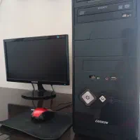 کیس اداری به همراه مانیتور