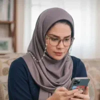 کار خانگی با گوشی فقط در خانه کنار خانواده