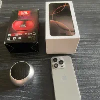 ایفون ۱۶ پرومکس مینی با اسپیکر jbl