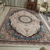 فرش تافته کاشان طرح دستبافت