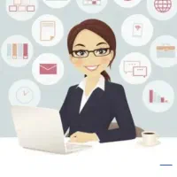 منشی و دستیار شخصی خانم پاره وقت