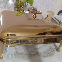 سوفله خوری طلایی کاملا نو