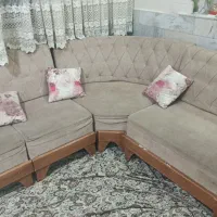 مبلمان راحتی طرح ال ۷ نفره