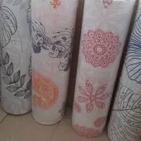 سفره کریستالی  کاغذی  و طلاکوب