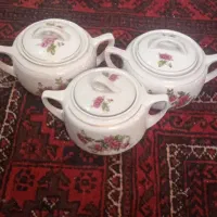 سرویس چینی گل سرخی