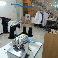 چرخکار زیکزاک زن وسط کار کمک برشکار