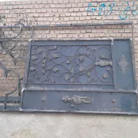 درب بزرگ اهنی باغی