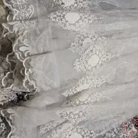 سه عدد پرده بدون زدگی و پارگی کاملا سالم