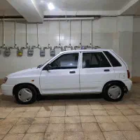 پراید 111 مدل ۹۰ بی رنگ شاسی پلم