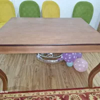 میز ناهارخوری چهارنفره چوبی