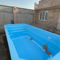 استخر۳ در ۶ فایبرگلاس با تصفیه‌ و‌ گرمایش