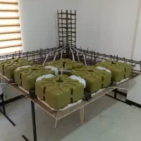 سقف بتنی وافل ماندگار هالودال