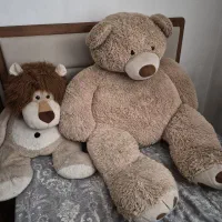 عروسک خرس و شیر