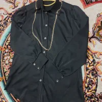 شومیز ساتن ترک