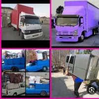 اثاث کشی و جابجای همراه با کارگر حرفه ای و ماشین
