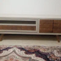 میز تلویزیون چوبی