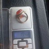 انگشتر نقره (عقیق)