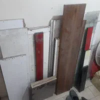 چوب ام دی اف و اینه بزرگ