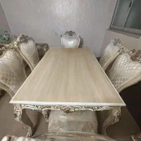 فروش میز نهار خوری 6 نفره در حد نو