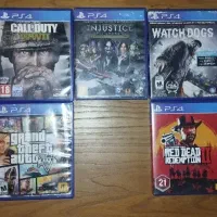 تعدادی دیسک اوریجینال PS4