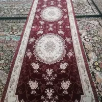 فرش کناره 4متر در 1متر تمام نخ