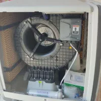 کولر آبی BLDC بالازن بغل زن ایرومکس پلیمری سلولزی