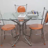 میز و صندلی استیل