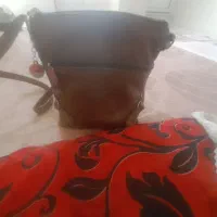کیف طرح چرم