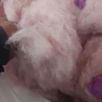 الیاف رنگی پنبه پرز کرک پشم