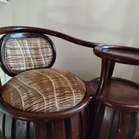میز تلفن چوبی