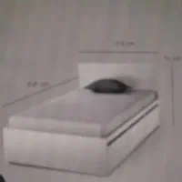 تخت تک نفره MDF