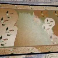 جفت فرش یک در یک ونیم ۵۰۰شانه تمیز سالم و‌شسته شده