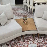 مبل راحتی ۵نفره با میزجلو مبلی