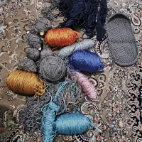 نخ مکرومه برای کیف بافی و....