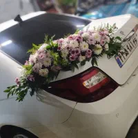 ماشین عروس (گلکاری)درمحل خودتان
