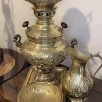 سماور زغالی برنجی