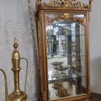 بوفه چوبی طلایی