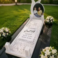سنگ قبر و سنگ مزار مذهبی و سفارشی - کد A19