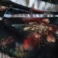 پارچه چادر رنگی مجلسی زیبا