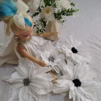 گل پارچه ای