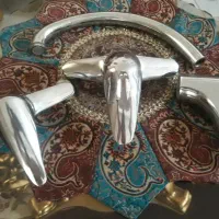 سه عددشیر اهرمی برنجی ساختمان