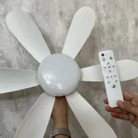پنکه چراغدار با ریموت ۳ حالته