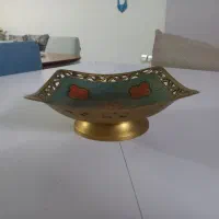 ظرف شکلات یاشیرینی خوری.نو.برنجی.جنس عالی ودرجه یک