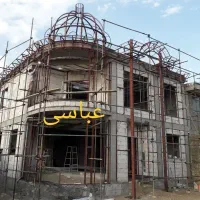 جوشکاری،نبشی کشی نما رومی،اجرای گنبد